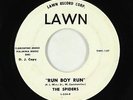 Rock & Roll 45 - Spiders - Run Boy Run - Lawn - Link Wray