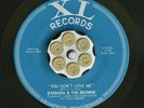 HEAR Barbara & The Browns You Don't Love Me / If I Can't Run To You XL SOUL 45