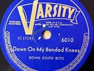 KING SOLOMON HILL  VARSITY Down On My Bended Knees/ Whoopee Blues