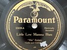 Ma Rainey Paramount 12419 with Blind Blake Guitar and Violin 78 RPM Record E