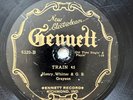 G. B. Grayson Henry Whitter Gennett 6320 Train 45 78 RPM Country Record V+