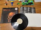 SEPULTURA -beneath the remains 1ST PRESS EUROPE LP +POSTER death metal