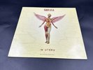SUPER RARE  NIRVANA IN UTERO CLEAR VINYL RECORD LP 1ST PRESS NM