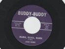 ROCKABILLY bw DOOWOP 45 -LOUIS HOBBS - MAMA, MAMA, MAMA-HEAR - 1962 BUDDY BUDDY