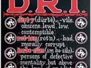 D.R.I. – Definition - Crossover Thrash Metal Hardcore DRI punk RARE