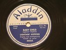 BLUES LIGHTNIN' HOPKINS Baby Child / Changing Weather Blues ALADDIN 3052 E-/E