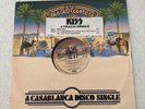 Kiss 12” Single 2000 Man Sure Know Something Made Loving You Casablanca Disco
