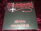 LP POSSESSED 7 Seven Churches 1985/2009 GATEFOLD Back On Black Vinyl Near Mint