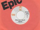 BOSTON  More Than A Feeling  rare promo 45 from 1976