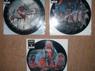 3 Uncut Picture Shapes : Jag Panzer licensed to kill + death row + Razor violent