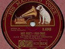 78 rpm Record Jazz Dance DUKE ELLINGTON Hot Feet HMV B6343 E cond 1929