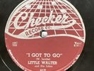 R&B-78 RPM-Little Walter & His Jukes-I Got To Go/Roller Coaster-Checker 817-E