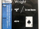 O.V. WRIGHT A NICKEL & A NAIL & ACE OF SPADES BACK BEAT YS8047AB JAPAN OBI LP