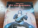 1st Pressing Thin Lizzy Live and Dangerous 2 LP VINYL VG+ Vertigo South Africa
