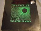 Sisters Of Mercy Temple Of Love Vinyl Single Merciful 1992 MR53T W/Giant Poster