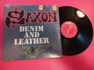 Saxon   Denim And Leather   1981 Carrere ARZ 37685 Heavy Metal in Shrink  NM