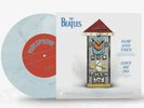 The Beatles - Now & Then Exclusive Blue/White Marble 7” Vinyl  Preorder New