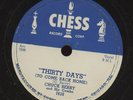 Rock & Roll 78 - Chuck Berry & His Combo - Thirty Days / Together on Chess