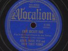 Blues 78 - Pete Johnson - Lovin' Mama Blues / Cafe Society Rag on Vocalion