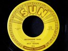 BILLY ADAMS Reconsider Baby / Ruby Jane Nr MINT R&B blues rocker w/ fuzz SUN 45