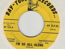 THE FABULOUS FLAMES - I'm So All Alone/Lover - Bay-Tone 105  James Brown