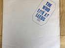 THE WHO - LIVE AT LEEDS - UK early press 1970 - Blue lettering - All 12 inserts