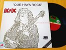Ac/Dc- Let There Be Rock LP Mexico Promo Radio Unique Cover PS
