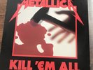 Metallica Kill 'Em All 1983 US Megaforce LP MRI069 SilverLabel Rare