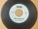 Johnny & The Dreams 1961 DOO WOP 45 You're Too Young For Me RICHIE Orig VG++HEAR