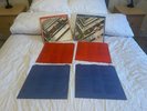 THE BEATLES-THE RED ALBUM 1962-1966 AND THE BLUE ALBUM 1967-1970 VINYL ALBUMS