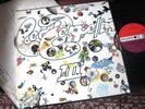 LED ZEPPELIN -     Led Zeppelin III,        RARE 1970 UK PLUM/RED LP / inner