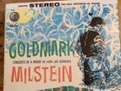 Milstein Goldmark 1959 EX Classical LP Capitol