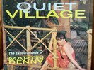 QUIET VILLAGE PROMO FIRST PRESS MARTIN DENNY TURQUOISE VINYL LP RECORD ALBUM