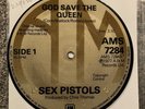 Sex Pistols God Save the Queen A&M Picture Disc 7 inch Vinyl Record 1st Pressing