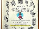 Alice's Adventures in Wonderland Lewis Carroll 1957 Vinyl Riverside Records Book