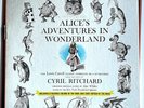 Alice's Adventures in Wonderland Lewis Carroll 1957 Vinyl Riverside Records Book