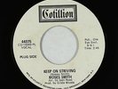 Crossover Soul 45 - Moses Smith - Keep On Striving - Cotillion - VG++