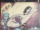 AC/DC Dirty Deeds Done Dirt Cheap 2nd Press LP 1977 Blue Albert Prod Label Vinyl