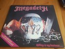 MEGADETH Killing Is My Business And Business Is Good MFN46 DM gatefold w/ POSTER