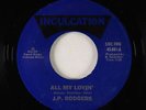Modern Soul 45 - J.P. Rodgers - All My Lovin' - Inculcation - VG+