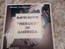 David Bowie Heroes In America Rare 7inch Pic Vinyl