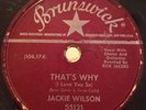 R&B Rocker 78 - Jackie Wilson - That's Why - Brunswick