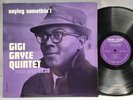 Gigi Gryce Quintet - Saying Somethin  - OG 1960 Mono LP - NEW JAZZ - RVG - VG++