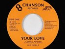 70s Soul 45 - Ike Noble - Your Love - Chanson - VG++