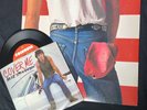 BRUCE SPRINGSTEEN Born in The USA LP/COVER ME 45 NEAR MINT Cleaned BOB LUDWIG