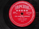 T-Bone Walker blues 78 Travelin' Blues bw Evil Hearted Woman on Imperial