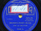 1934 prewar country KIRK & SAM MCGEE Brown's Ferry Blues / Railroad Blues 78 rpm