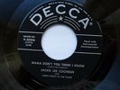 JACKIE LEE COCHRAN 45 'RUBY PEARL' USA DECCA HOT 1957 ROCKABILLY 1973 MARIANO M-