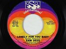 Northern Soul 45 - Sam Dees - Lonely For You Baby - SSS