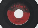 GARAGE ROCKABILLY  45 -SUZANNE w/ BAND AIDES -YOU MAY NEVER KNOW-HEAR 1960 TRUMP